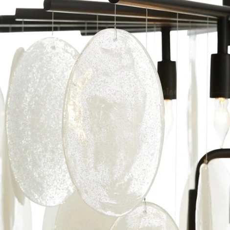 Потолочная люстра на штанге Ritta D68 Black By ImperiumLoft Ritta01 (220V)