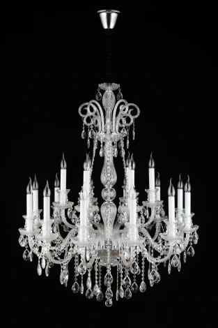 Подвесная большая люстра Aployt Ketrin APL.812.03.18 (220V, на цепи, свеча)