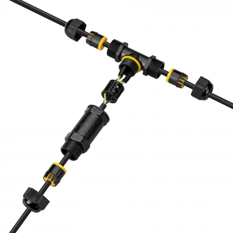 Коннектор NEO-GERM-5pin-T-WTW (4-8mm) (IP68) 030760 Arlight