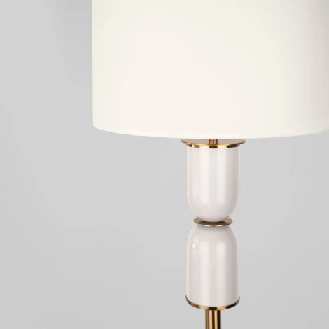 Торшер Eurosvet Caprera 01154/1 латунь (220V, выключатель, круглые)