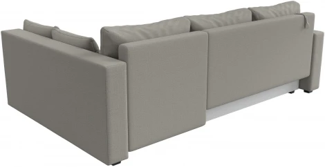 Диван угловой Мансберг правый угол (Бежевый/Рогожка) Лига Диванов арт.121536