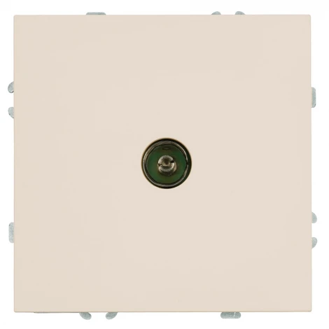 ТВ-розетка (кашемир, soft touch) Stekker Эмили 49901