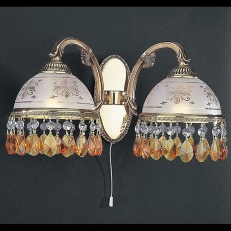 Бра Reccagni Angelo 6101 A 6101/2 (220V, подвески, выключатель)