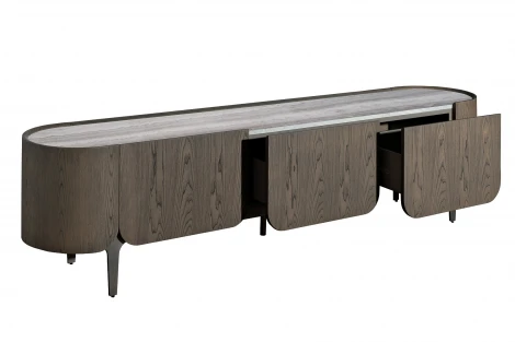 58DB-24230 Тумба под телевизор Травертин (Travertine) 220*42*52,5см Garda Decor