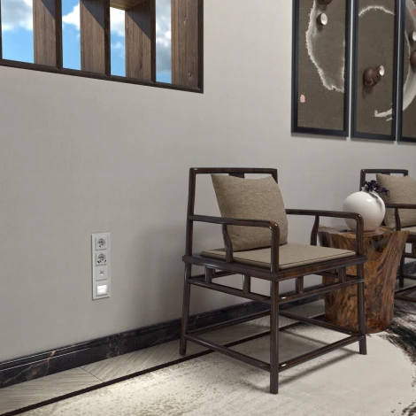 Розетка Ethernet RJ-45 (белый) Werkel W1181001 (a051136)