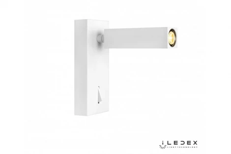 Бра для чтения iLedex Swag 6409 WH (220V, выключатель)