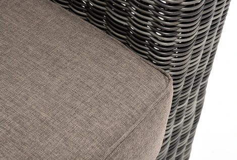 "Боно" кресло из искусственного ротанга, цвет графит 4SIS арт.УТ-00004186