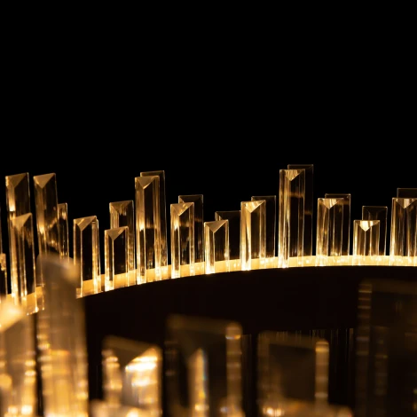 Подвесная люстра Freya Chalice FR10007PL-L46G (LED, 220V, на тросе, круглые)