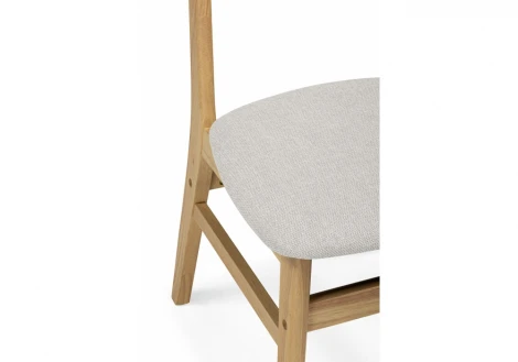 Обеденный стул Woodville Okava wood / beige