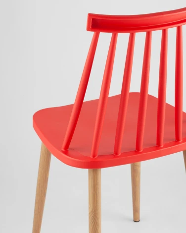 Стул Stool Group Морган пластиковый красный УТ000001847