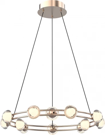 Подвесной светильник Favourite Rondell 4382-12P (LED, 220V, на тросе, круглые)