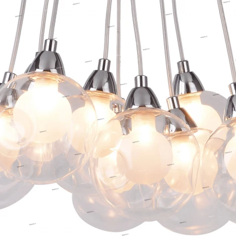 Подвесной светильник Arte Lamp Pallone A3025SP-9CC (220V, на проводе, шарики, паук)