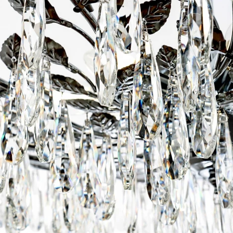 Подвесная люстра хрустальная Modelux MODELUX ML.6747.8 CR