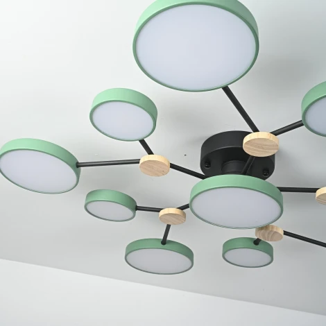 Потолочная люстра с пультом на штанге LED Lu Carte LC-11-1725