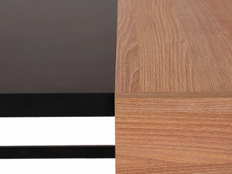 Стол рабочий Tanis ОГОГО 725559 (робиния брэнсон, черный)