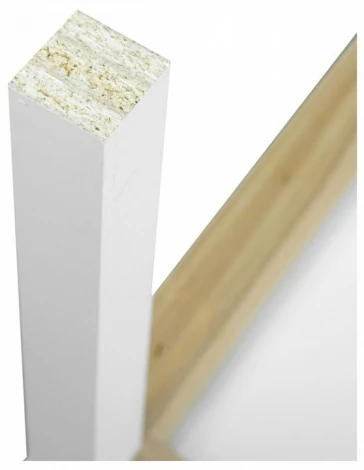 Стол журнальный 45238 Hesby ЛДСП/Белый арт.HSBB_45238_1