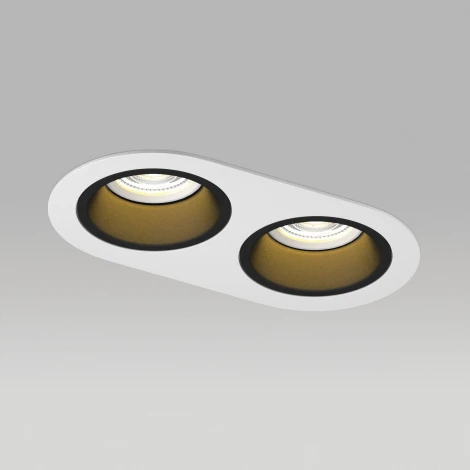 Встраиваемый светильник под LED модуль/ламп МR16 Lightstar Domino D6560707WMOD (220V)