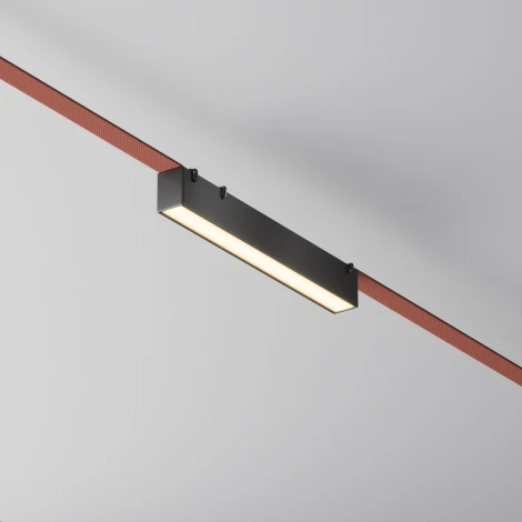 Трековый светильник ременной Maytoni Basis Parity TR129B-12W3K-B 48V 3000K 12Вт черный (LED)