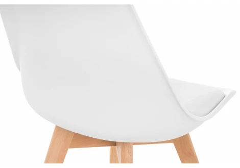 Деревянный стул Woodville Bonuss белый 11734