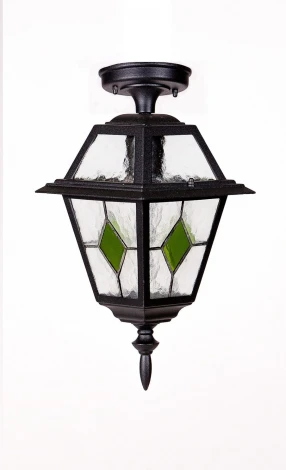 Потолочный светильник уличный Oasis Light FARO lead GLASS 91105A lgG Bl