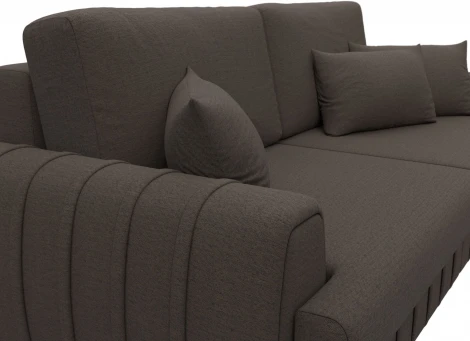 Диван прямой Лига-057 НПБ Лига Диванов (Рогожка) арт.129206