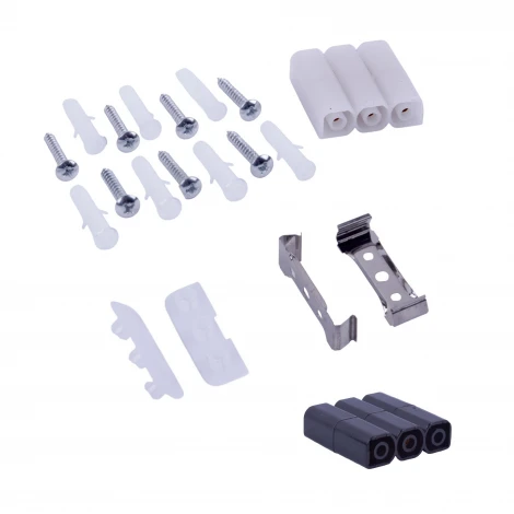 Светильник светодиодный L-образный 6500K Uniel ULO-N11L-8W/6500K/120D IP40 BLACK