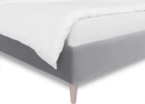 Кровать Queen II Sharlotta L 1600 ОГОГО (арт.577186), (Ткань/Серый)