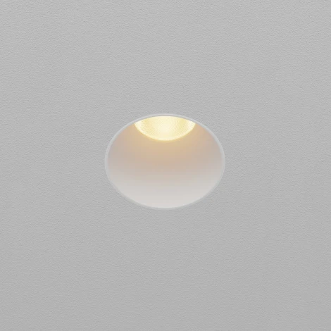 Встраиваемый светильник под гипсокартон Maytoni Dip DL120-10W-2.7K-TRS-W (LED, 220V, круглые)