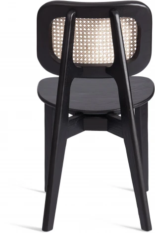Стул ODIN Tetchair (Дерево вяз,Ротанг/Черный) арт.24414