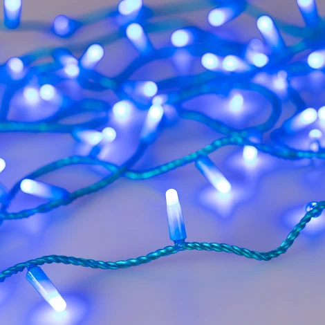 Светодиодная гирлянда ARD-STRING-CLASSIC-10000-BLUE-100LED-MILK-STD Blue (230V, 7W) (IP65)