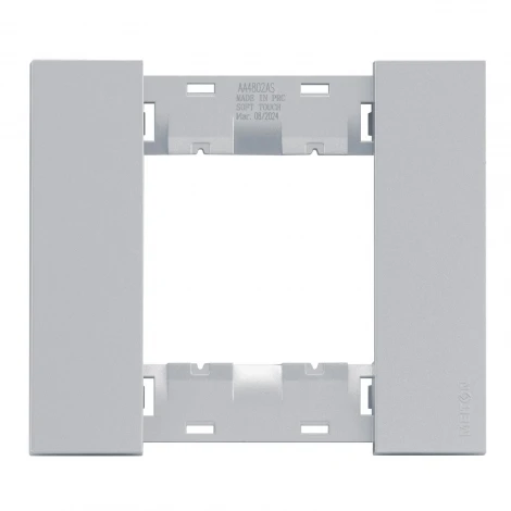 Рамка 1-ая серый матовый Meiton AA4802AS