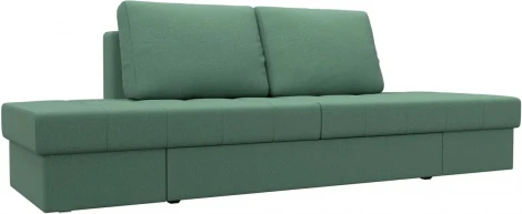 Диван трансформер Сплит (Зеленый/Рогожка) Лига Диванов арт.123387