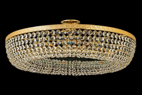 Потолочная люстра буше Arti Lampadari Favola E 1.4.60.502 G (220V, хрусталь, кольцо)