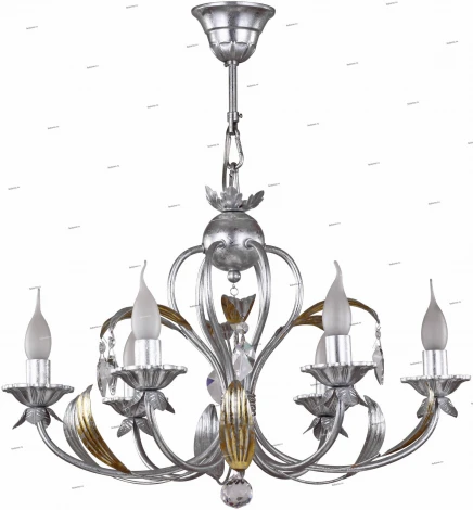 Подвесная люстра IDLamp Noel 241/6-Silvergold