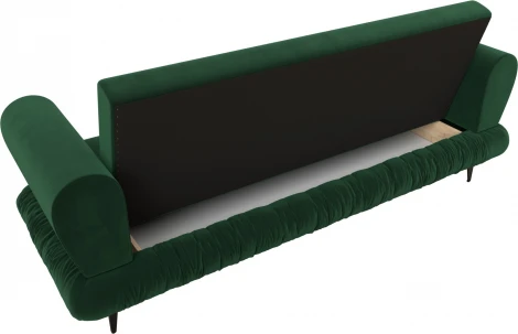 Диван-книжка Лига-045 (Зеленый/Велюр) Лига Диванов арт.122326