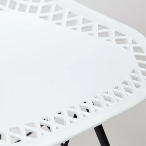 Стул VINCENT (mod. 8001) серый/черный (металл/пластик)