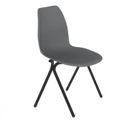Стул SHT- ST29/S186 темно-серый RAL 7024/черный муар 1862575903