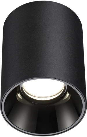 Светильник накладной влагозащищённый Novotech Recte 359422 черный IP54 LED 15W 220V 3000К (круглые)