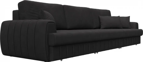 Диван прямой Лига-057 НПБ Лонг Лига Диванов (Замша) арт.129255