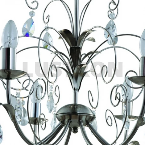 Подвесная люстра IDLamp 835 835/8-Whitechrome