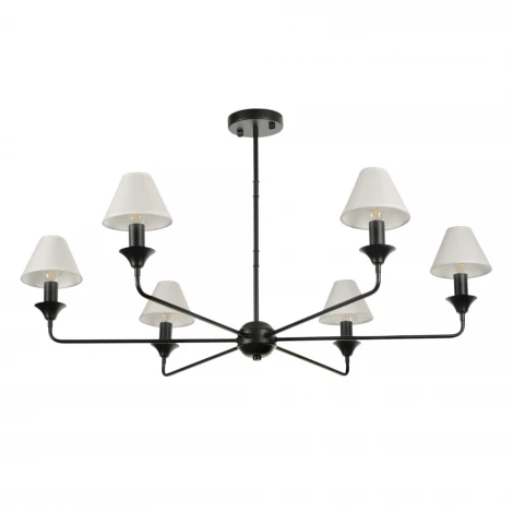 Потолочная люстра на штанге MyFar Leon MR2400-6C (220V)