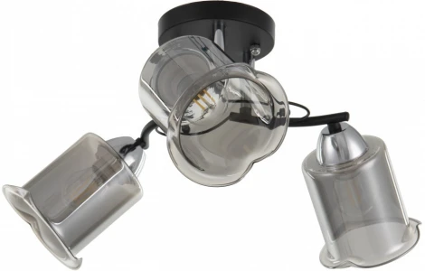 Потолочная люстра на штанге Arte Milano AMALFI 323219/3 CR+BK (220V)