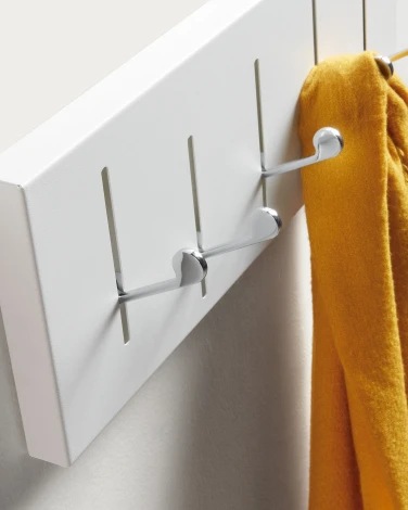 Вешалка Anais металлическая белого цвета La Forma (ex Julia Grup) 052608