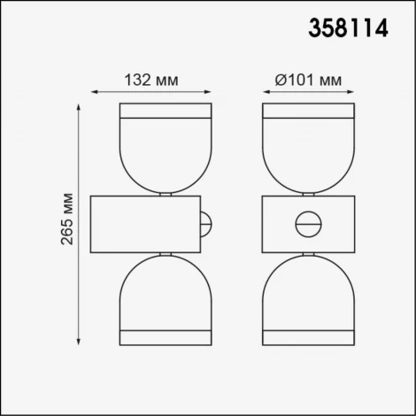 Архитектурная подсветка Novotech Galeati 358114 (LED, 220V, IP65)