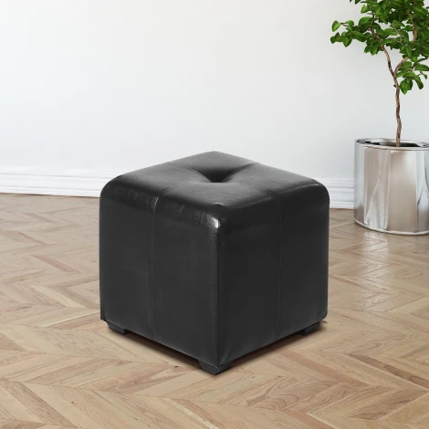 Пуф Dreambag Николь Черный ЭкоКожа 100414