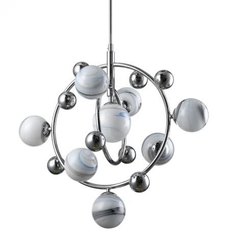Подвесной светильник Crystal Lux SALVADORE SP8V CHROME