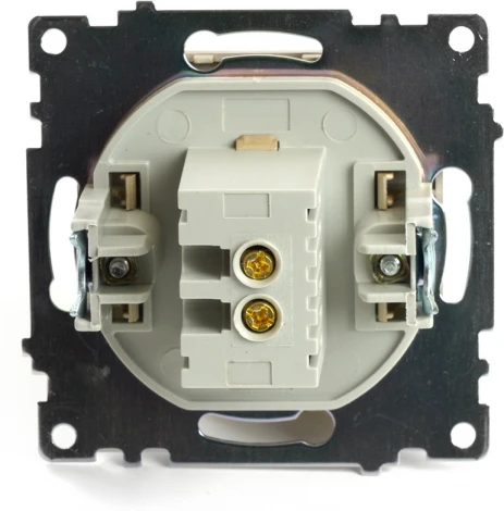 Розетка с USBх2 (золото) Stekker Катрин 49229