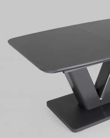 Стол обеденный Stool Group Вильнюс раскладной 160-200*90 серый УТ000035013