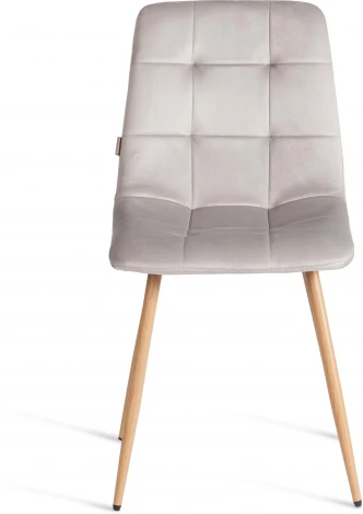 Стул CHILLY (mod. JSC-220) / 1 шт. в упаковке Tetchair (Велюр,Металл /Серый) арт.24970