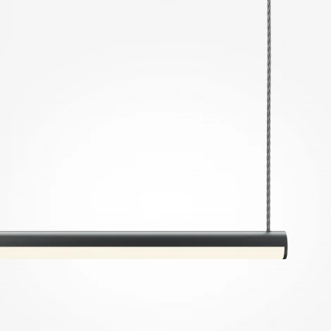 Подвесной светодиодный светильник Maytoni Halo MOD246PL-L24BK (220V, на тросе)